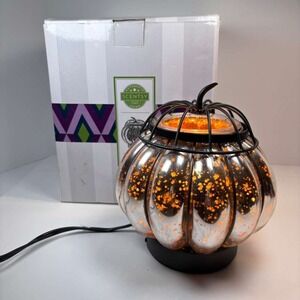 Scentsy ENCHANTED PUMPKIN Full Size Warmer Orange Fall‎ Harvest Collection